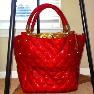 Big buddha Red Handbag
